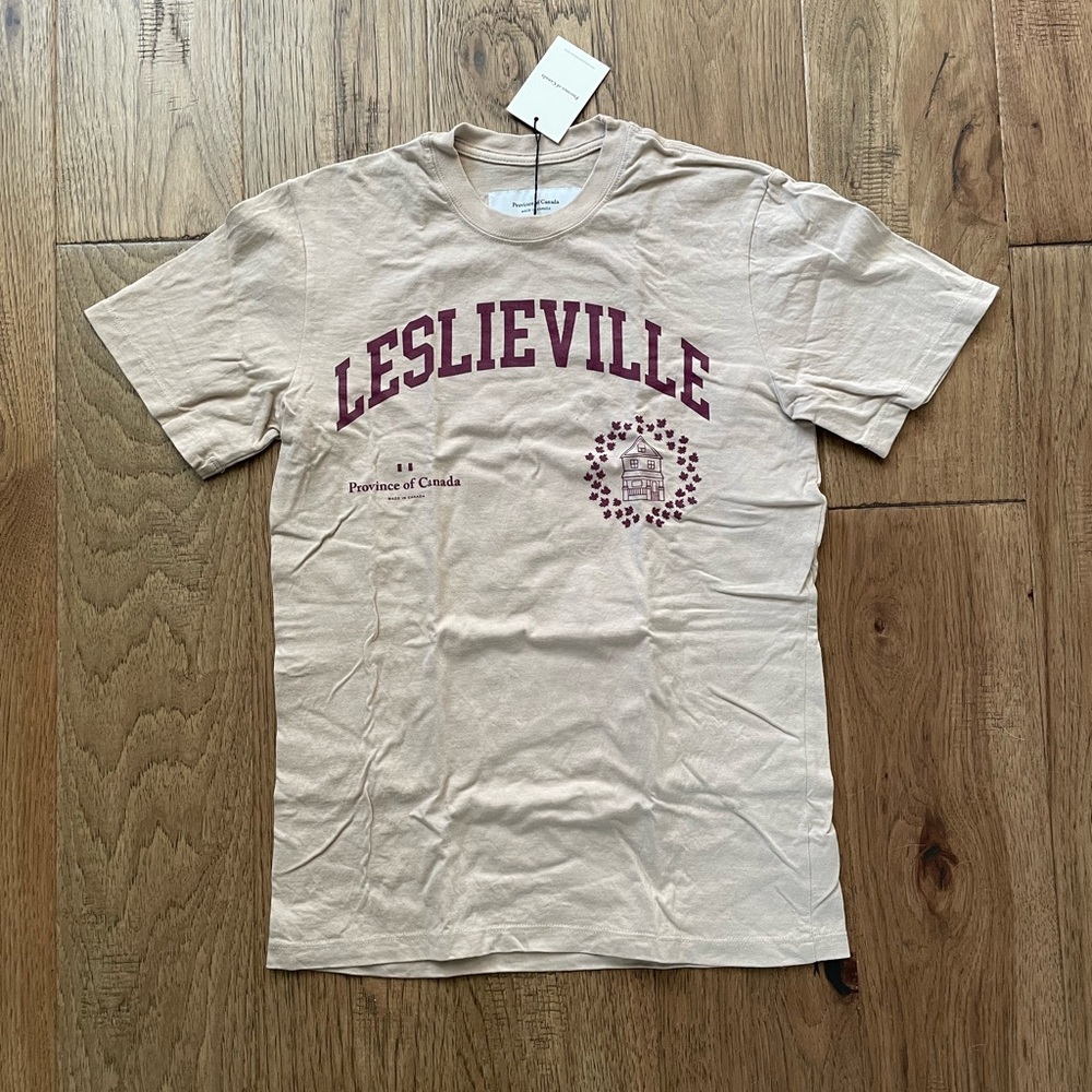 NWT Province of Canada Monday Tee - Leslieville Design in Taupe